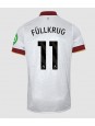 West Ham United Niclas Fullkrug #11 Rezervni Dres 2024-25 Kratak Rukavima